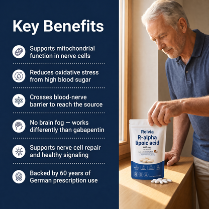 R-Alpha Lipoic Acid — 600mg Pure R-Form Softgels